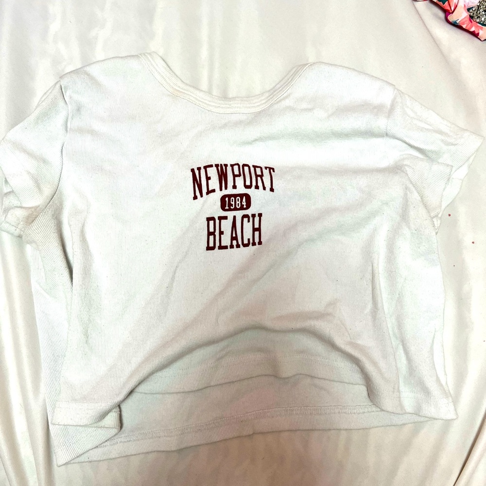 brandy melville baby tee